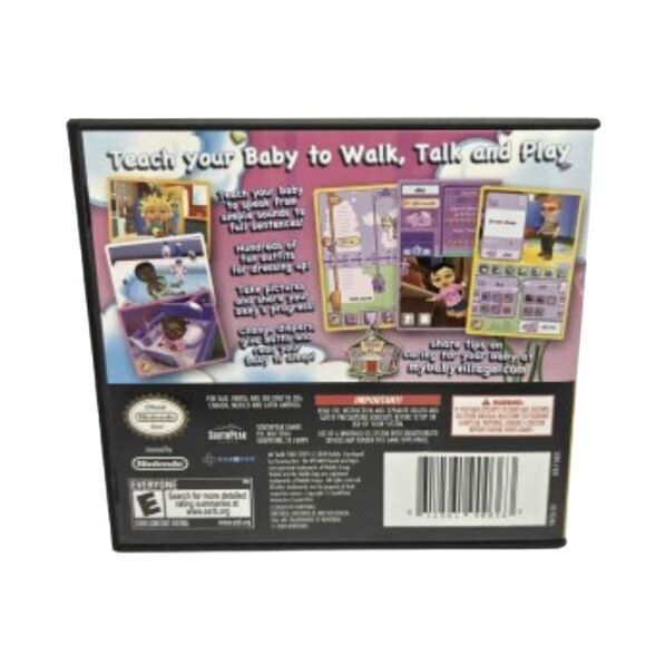 My Baby First Steps Nintendo DS 3DS (CIB w/Manual) Tested - Picture 2 of 5